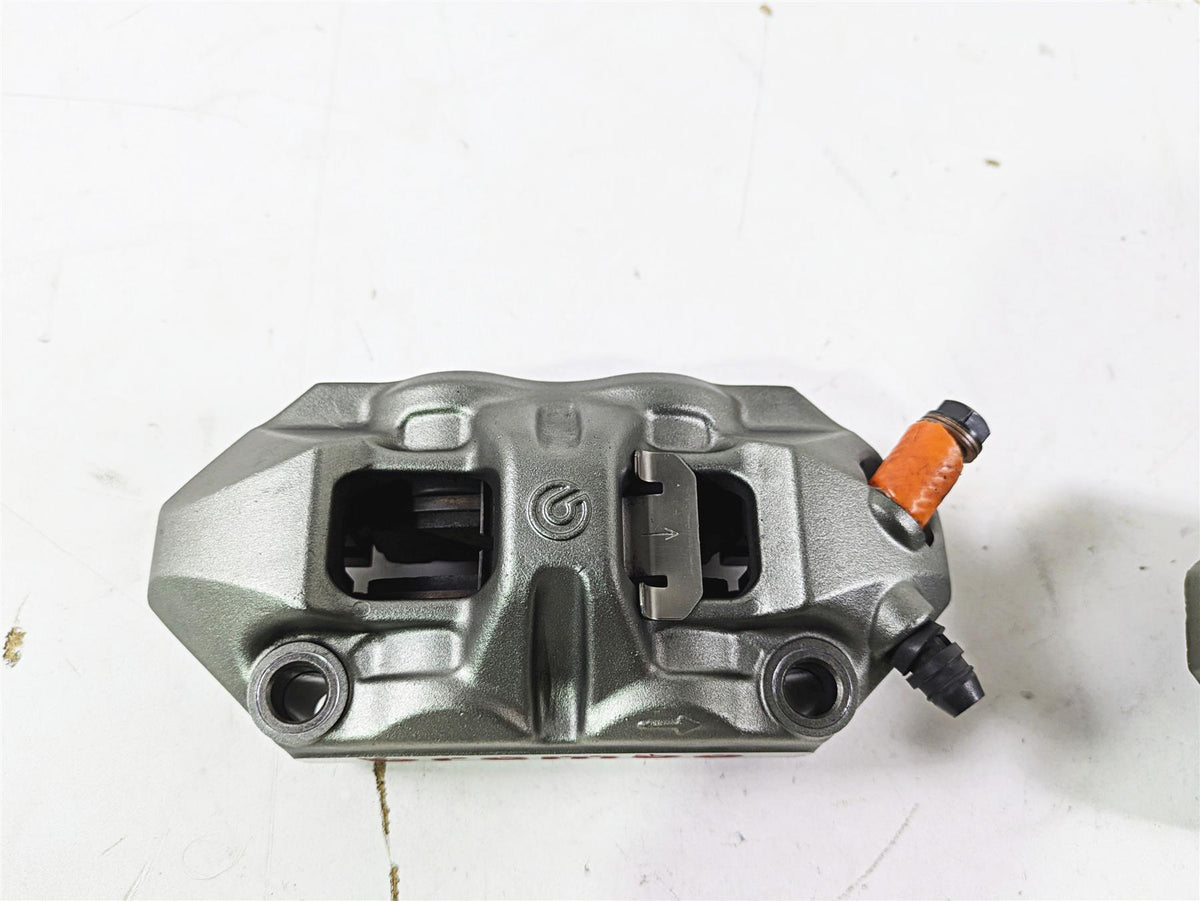 2008 Ducati SBK 1098 S Brembo Front Brake Caliper 100mm Set 61040901A 61040911A {{ shop.shopifyCountryName }} - Mototech271
