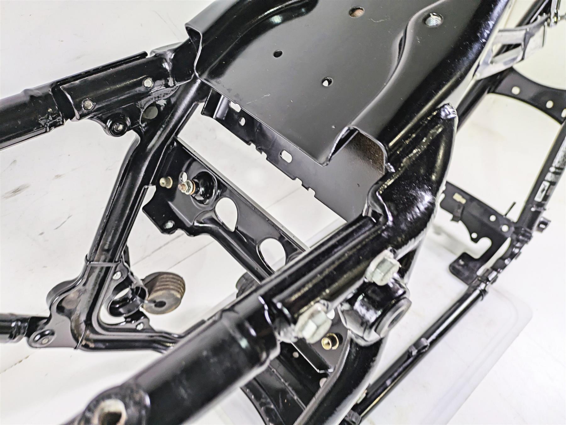 2011 Harley Touring FLHTCUSE CVO E-Glide Frame Chassis & Subframe With Clean Virginia Title 47900-11BHP {{ shop.shopifyCountryName }} - Mototech271