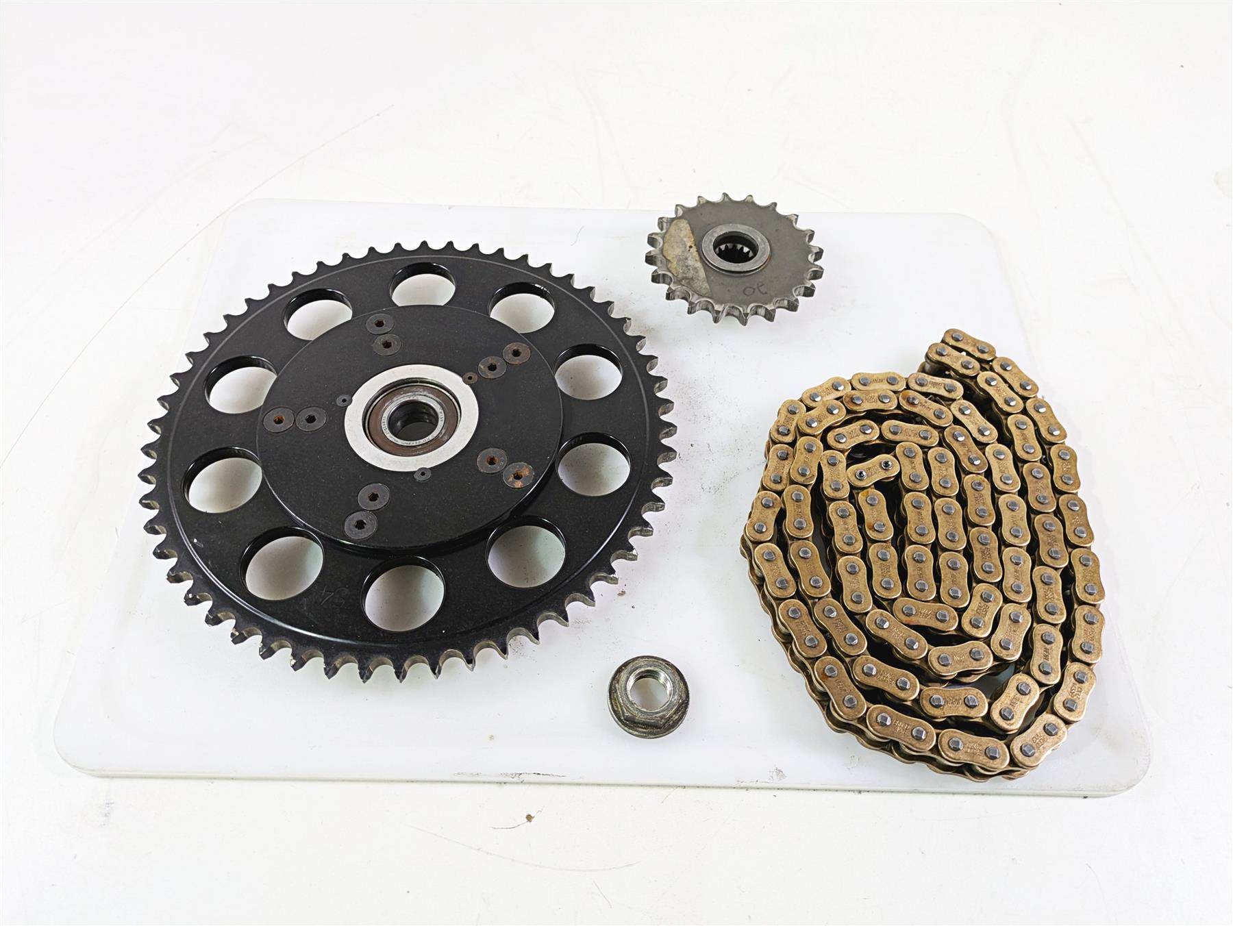 2010 Harley VRSCF Muscle Rod Chain Sprocket Conversion Kit 54T 20T {{ shop.shopifyCountryName }} - Mototech271