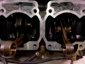2005 Seadoo 3D RFI Engine Bottom End Crankcase Crank Case 787 + Rods 420891140 | Mototech271