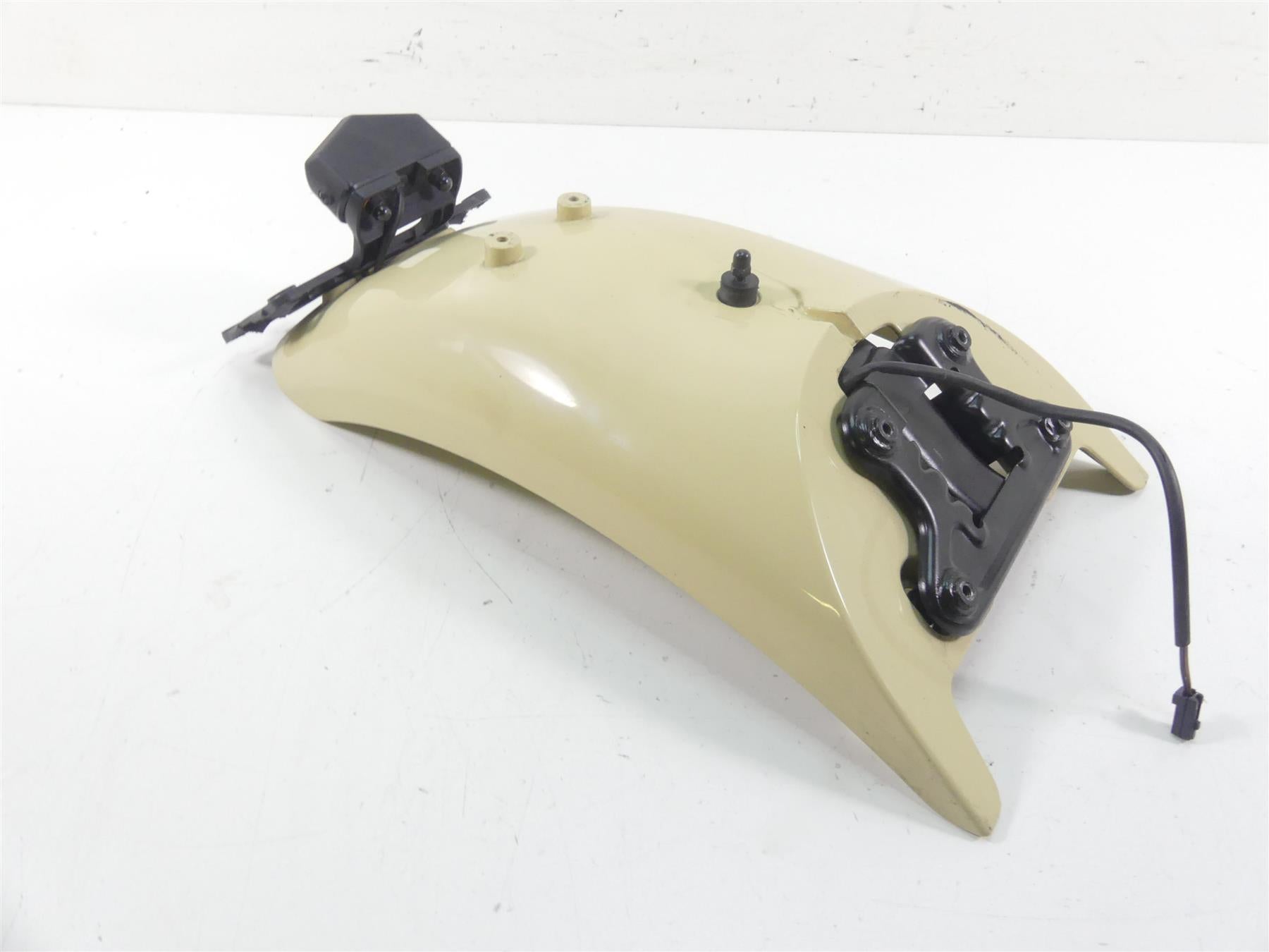 2007 Ducati Sport Classic GT1000 Rear Fender Cream Plate Holder Set 56510371A {{ shop.shopifyCountryName }} - Mototech271
