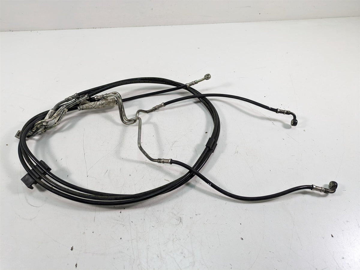 2014 Harley Touring FLHTK Electra Glide Front Abs Brake Line Hose Set 41800544 {{ shop.shopifyCountryName }} - Mototech271