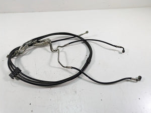 2014 Harley Touring FLHTK Electra Glide Front Abs Brake Line Hose Set 41800544