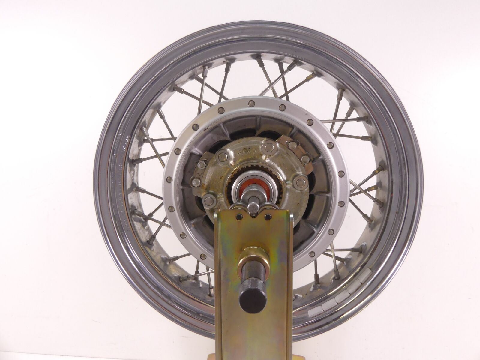 2007 Suzuki VL800 C50 Boulevard Straight Rear 15x4 Spoke Wheel Rim 65311-41F00 {{ shop.shopifyCountryName }} - Mototech271