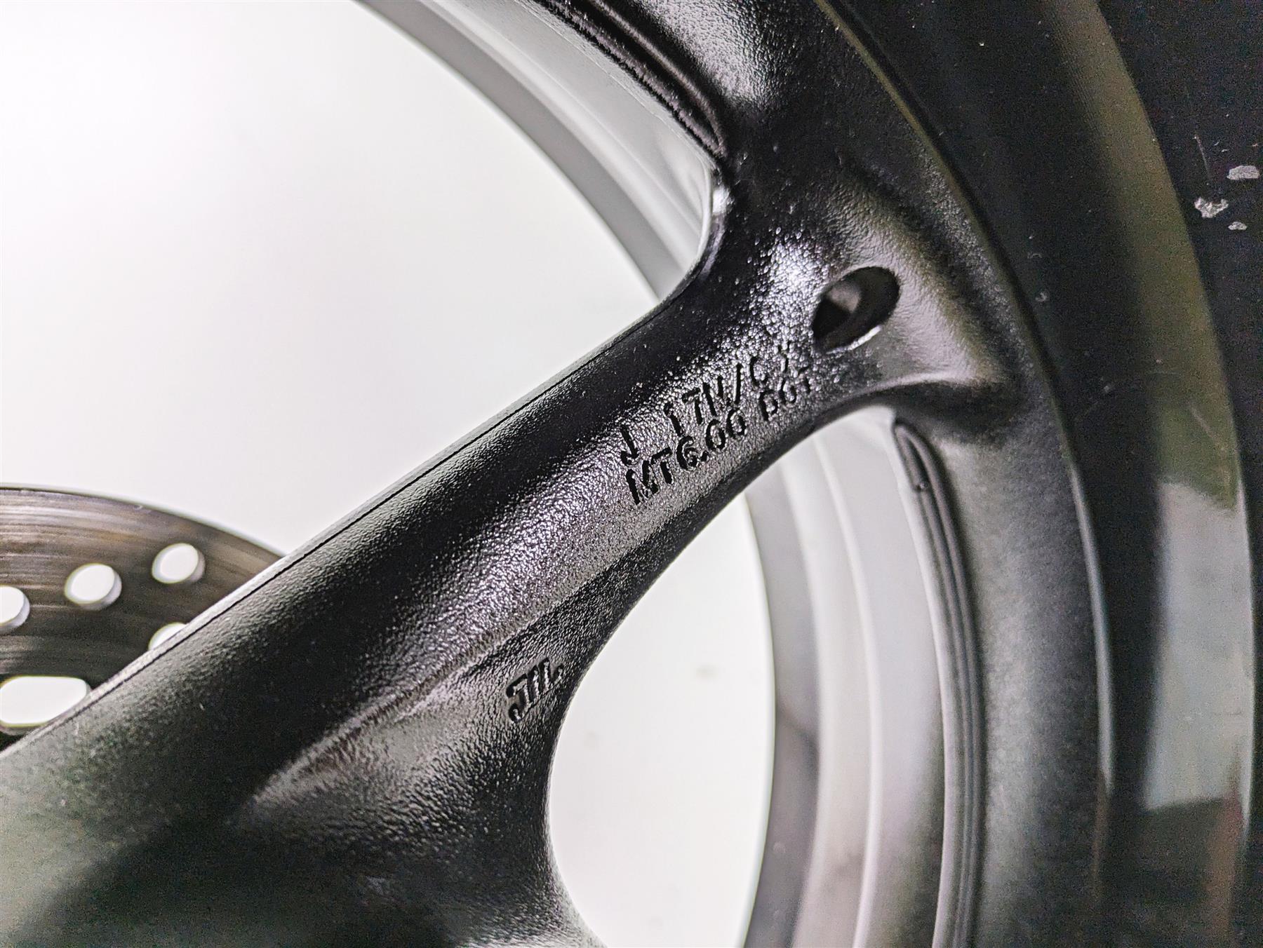 2016 Suzuki GSXR1000 Straight 17x6 Rear Wheel Rim 64111-47H00-019 {{ shop.shopifyCountryName }} - Mototech271