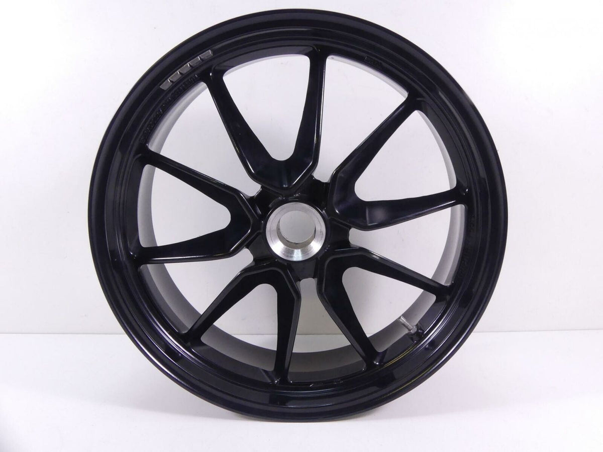 2013 Ducati Hyperstrada 821 Nice Straight Rear Wheel Rim 17x5.5 50211571AA {{ shop.shopifyCountryName }} - Mototech271