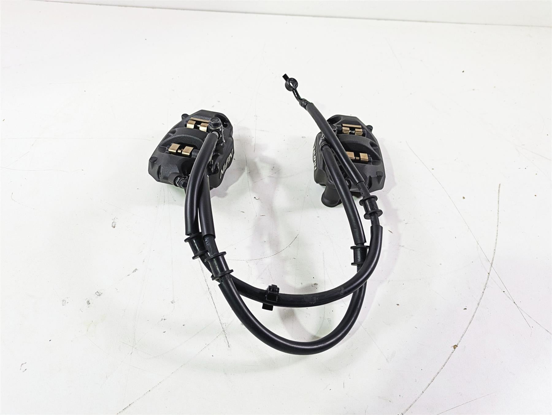 2024 Kawasaki ZX6R ZX636 Ninja Nissin Front Brake Caliper Set 40mi 43080-0111-DJ {{ shop.shopifyCountryName }} - Mototech271