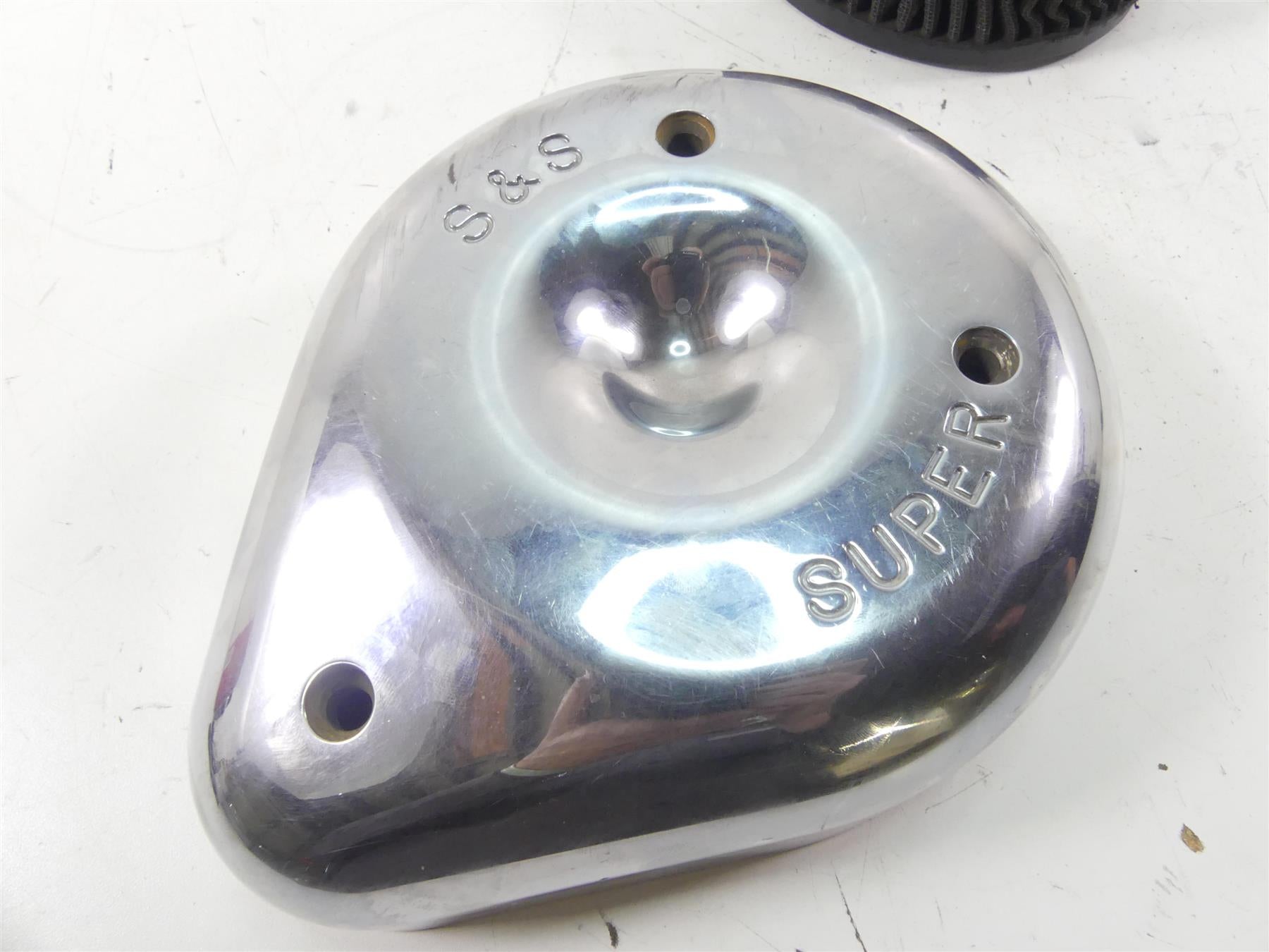 1998 Harley Dyna FXDL Low Rider S&S Super Air Breather Filter Cleaner 17-0404 {{ shop.shopifyCountryName }} - Mototech271