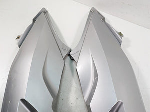 2007 BMW R1200RT K26 Tail Fairing Side Cover Set Titan Silver 46637681573 | Mototech271