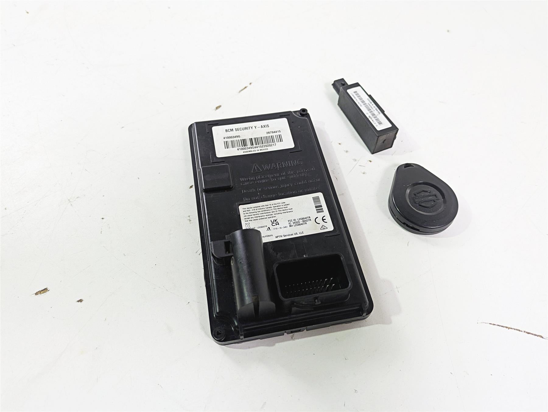 2022 Harley FXLRS Softail Low Rider Bcm Security Module Fob Y-Axis 41000349G {{ shop.shopifyCountryName }} - Mototech271