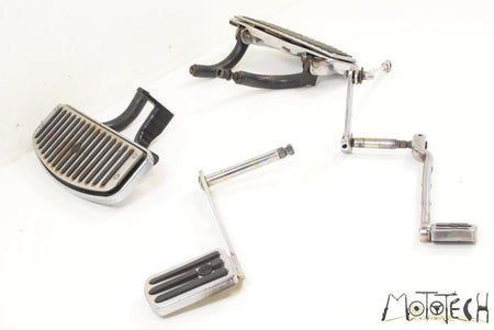 1991 Harley Touring FLHTC Electra Glide FR CHROME Floorboards Shift & Brake Ped {{ shop.shopifyCountryName }} - Mototech271
