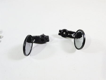2016 Mv Agusta F3 800 RR Black CRG Bar End Round Rear View Mirror Set-Mototech271