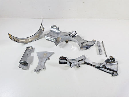 2003 Honda V-Twin VTX1800 C Kuryakyn Engine Case & Clutch Chrome Cover Set 7704 {{ shop.shopifyCountryName }} - Mototech271