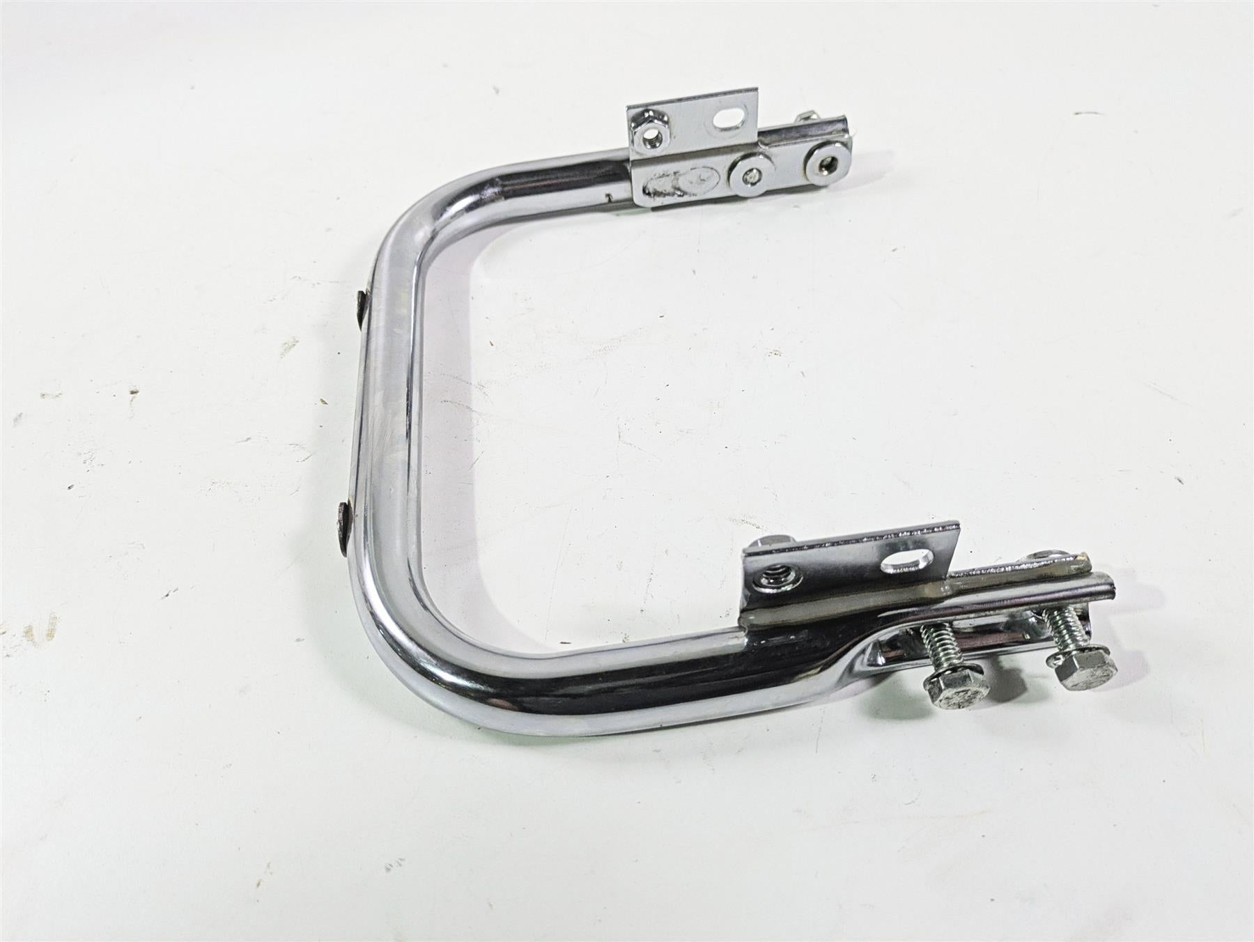 1999 Harley Touring FLHTCUI E-Glide Rear Chrome Rail Plate Mount Holder 53376-97 {{ shop.shopifyCountryName }} - Mototech271
