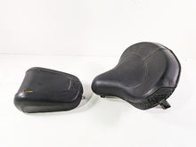 Load image into Gallery viewer, 2008 Harley FLSTSB Cross Bones Front Rear Seat Saddle &amp; Mount Set 51481-08 | Mototech271
