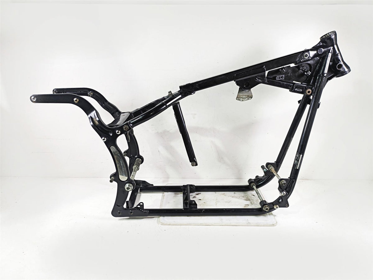 2002 Harley FLSTC Softail Heritage Classic Straight Main Frame Chassis With Clear Texas Title with Salvage History 47008-00C {{ shop.shopifyCountryName }} - Mototech271