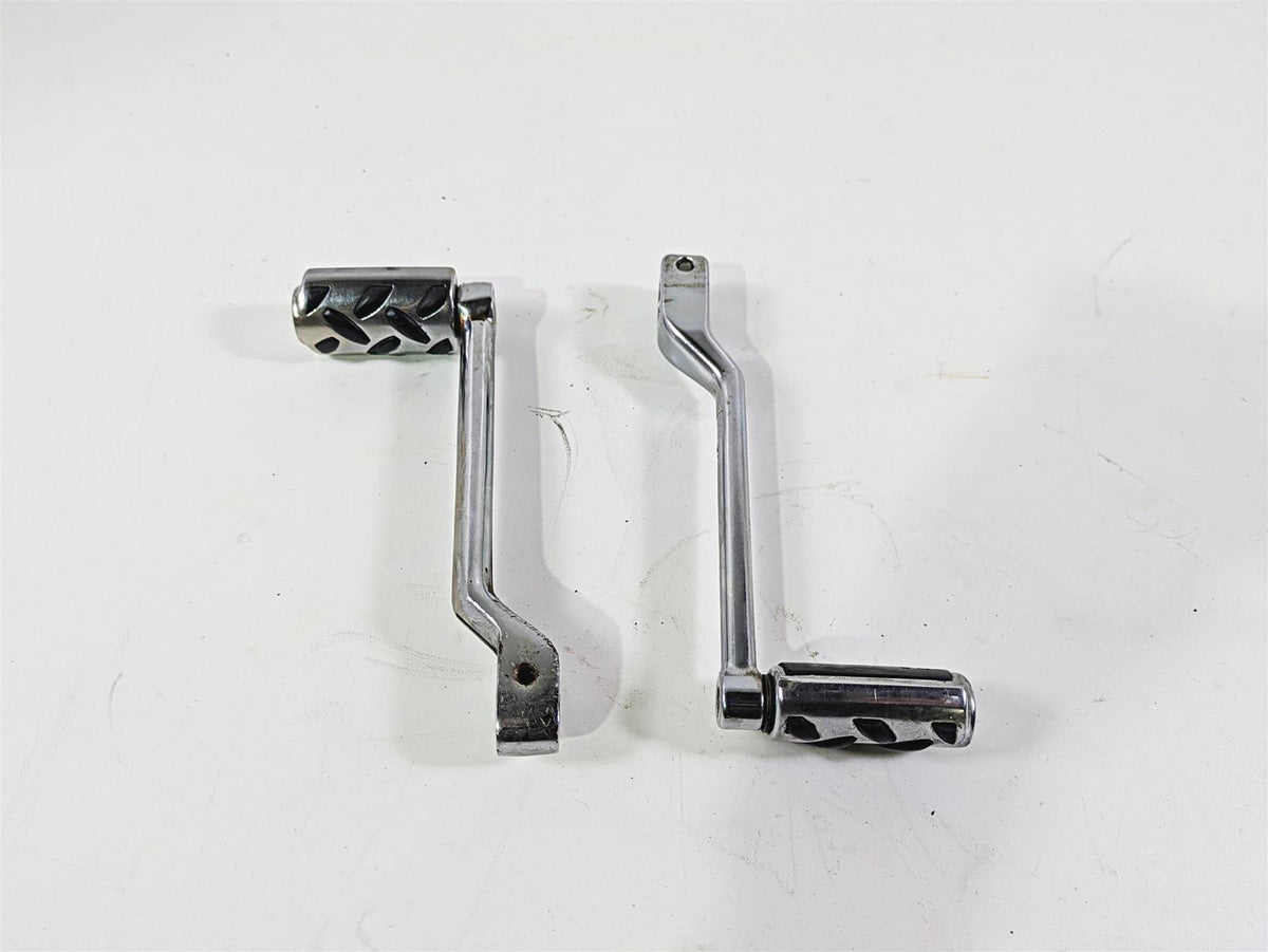 2005 Harley Touring FLHRI Road King Chrome Shifter Lever Pedal Pegs {{ shop.shopifyCountryName }} - Mototech271