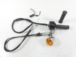 2009 Harley FXDF Dyna Fat Bob Right Control Switch + Blinker Set -Read 71684-06A | Mototech271