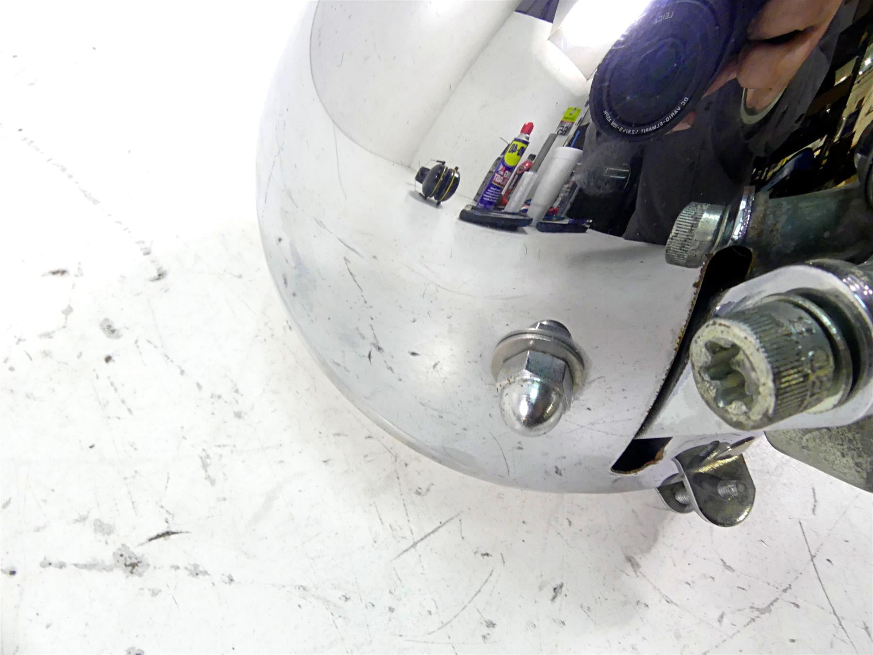 2006 Harley Softail FXSTSI Springer Headlight Head Light Lamp 69769-05 {{ shop.shopifyCountryName }} - Mototech271