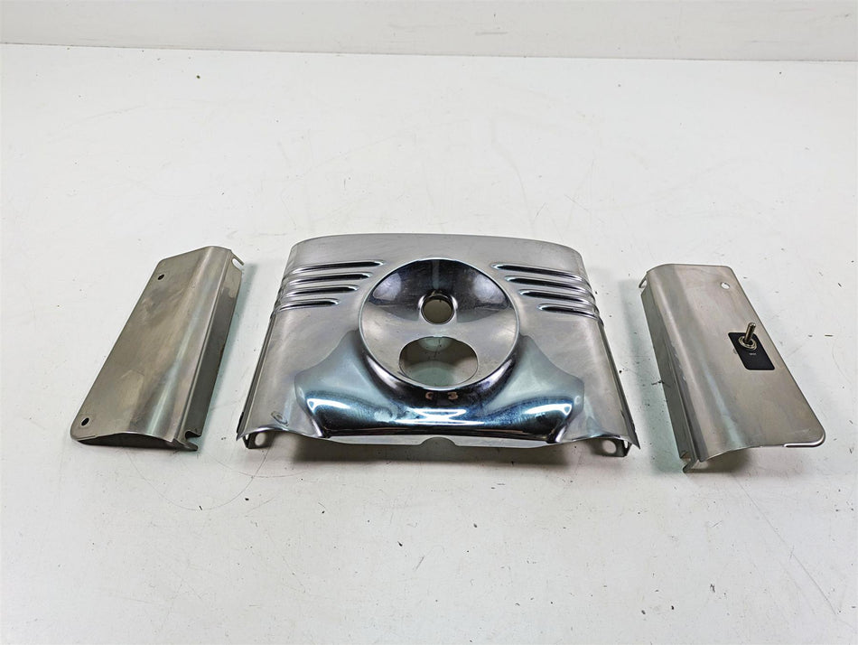 2013 Harley Softail FLSTC Heritage Classic Headlight Nacelle Cover Set 67830-09 {{ shop.shopifyCountryName }} - Mototech271
