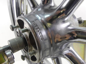 2007 Harley FLHTCU SE CVO Electra Glide Front 9 Spoke Chrome Wheel 16x3 43539-08 | Mototech271