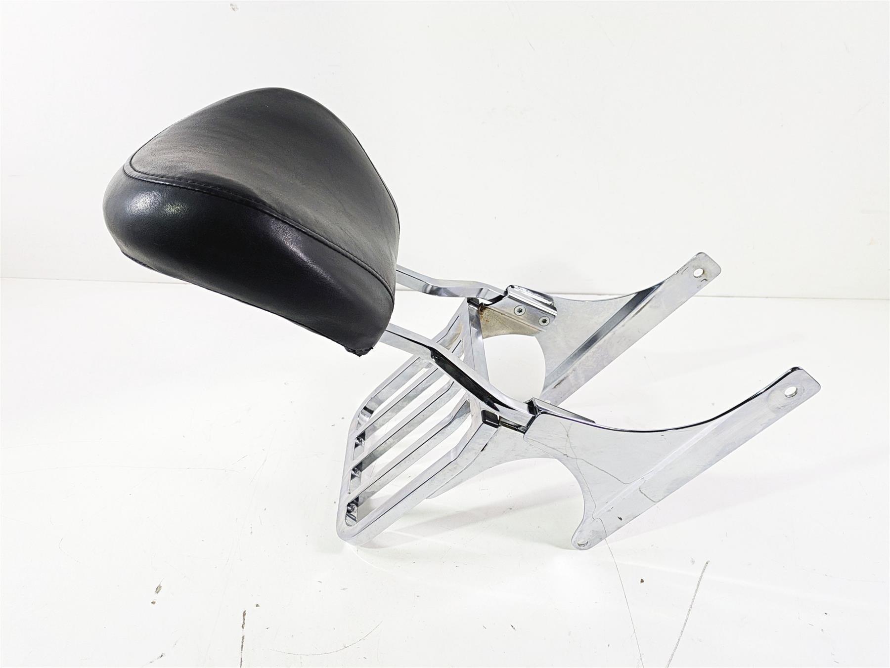 2004 Harley Softail FLSTF Fat Boy Passenger Sissybar Backrest 6 Pack Rack {{ shop.shopifyCountryName }} - Mototech271