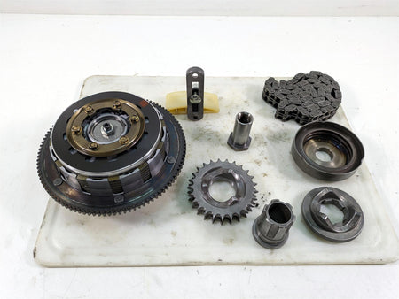 2006 Harley Touring FLHTCUI Electra Glide Primary Drive Clutch Kit 12K 37802-04A {{ shop.shopifyCountryName }} - Mototech271