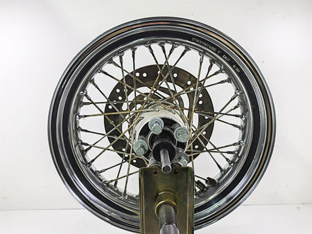 2007 Harley FXDWG Dyna Wide Glide Straight 17x4.5 Rear Wheel Rim 40979-06B {{ shop.shopifyCountryName }} - Mototech271