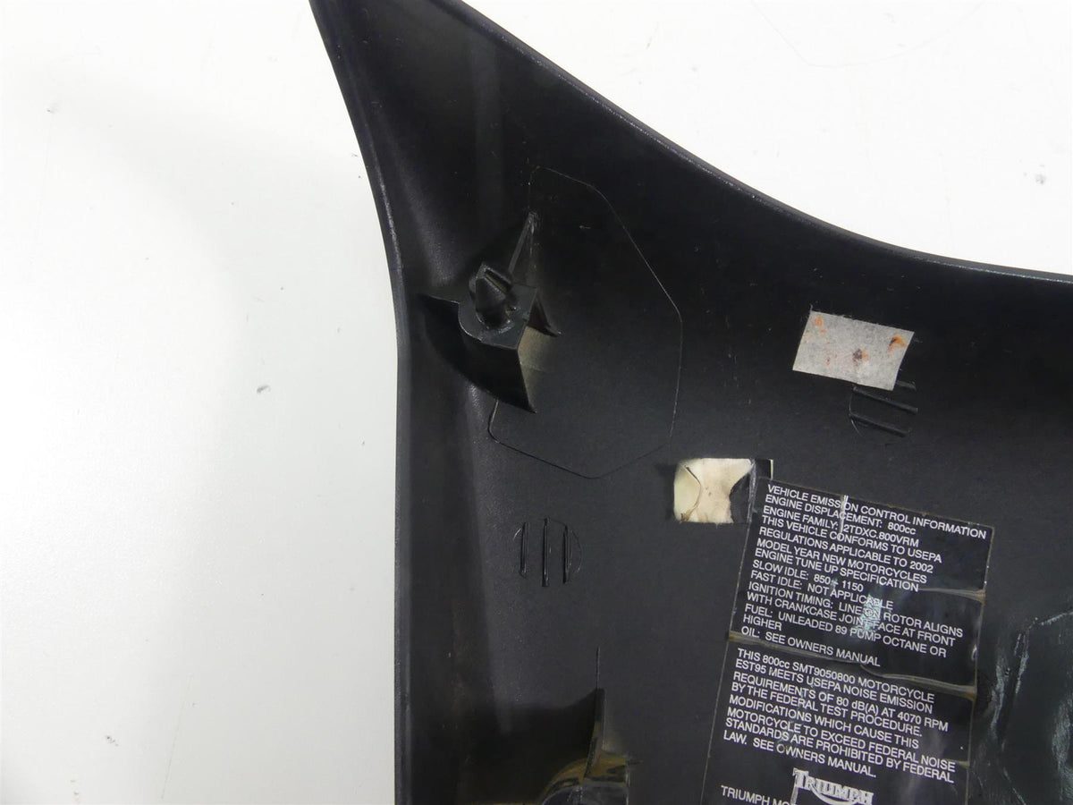 2002 Triumph Bonneville America Right Side Cover Fairing Cowl T2309400 {{ shop.shopifyCountryName }} - Mototech271