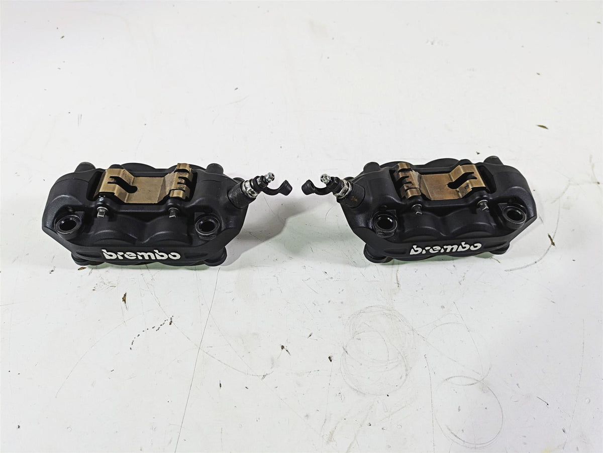2016 Moto Guzzi Stelvio 1200 8V NTX Brembo Front Brake Caliper Set 887067 887068 {{ shop.shopifyCountryName }} - Mototech271