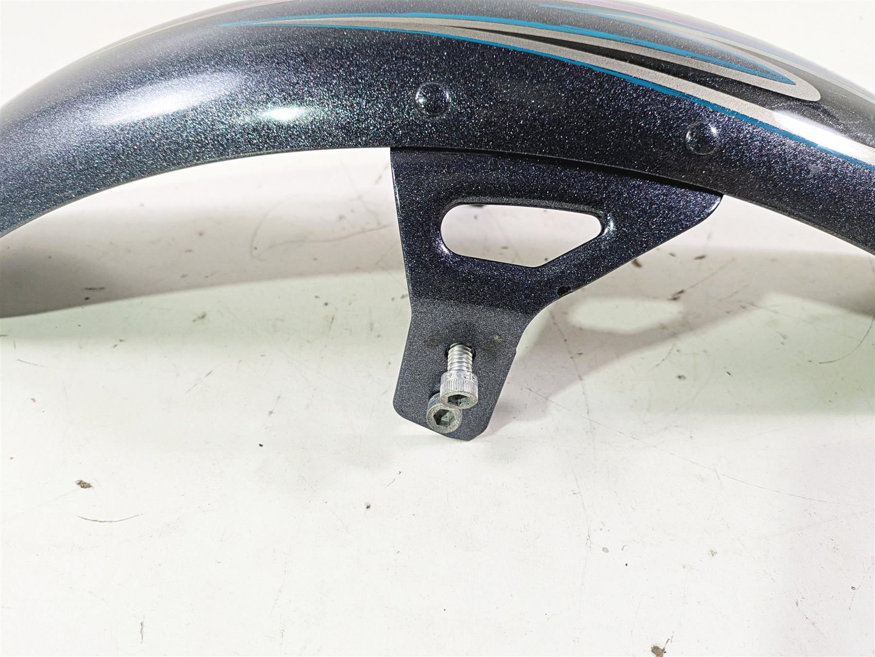 2015 Harley FXDL Dyna Low Rider Front Fender - Black Magic 60139-06B {{ shop.shopifyCountryName }} - Mototech271