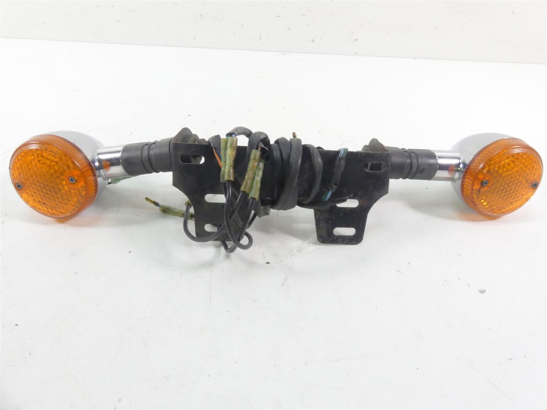 2007 Honda VT1100 C Shadow Spirit Rear Blinker Turn Signal Set 33650-MAH-671 {{ shop.shopifyCountryName }} - Mototech271