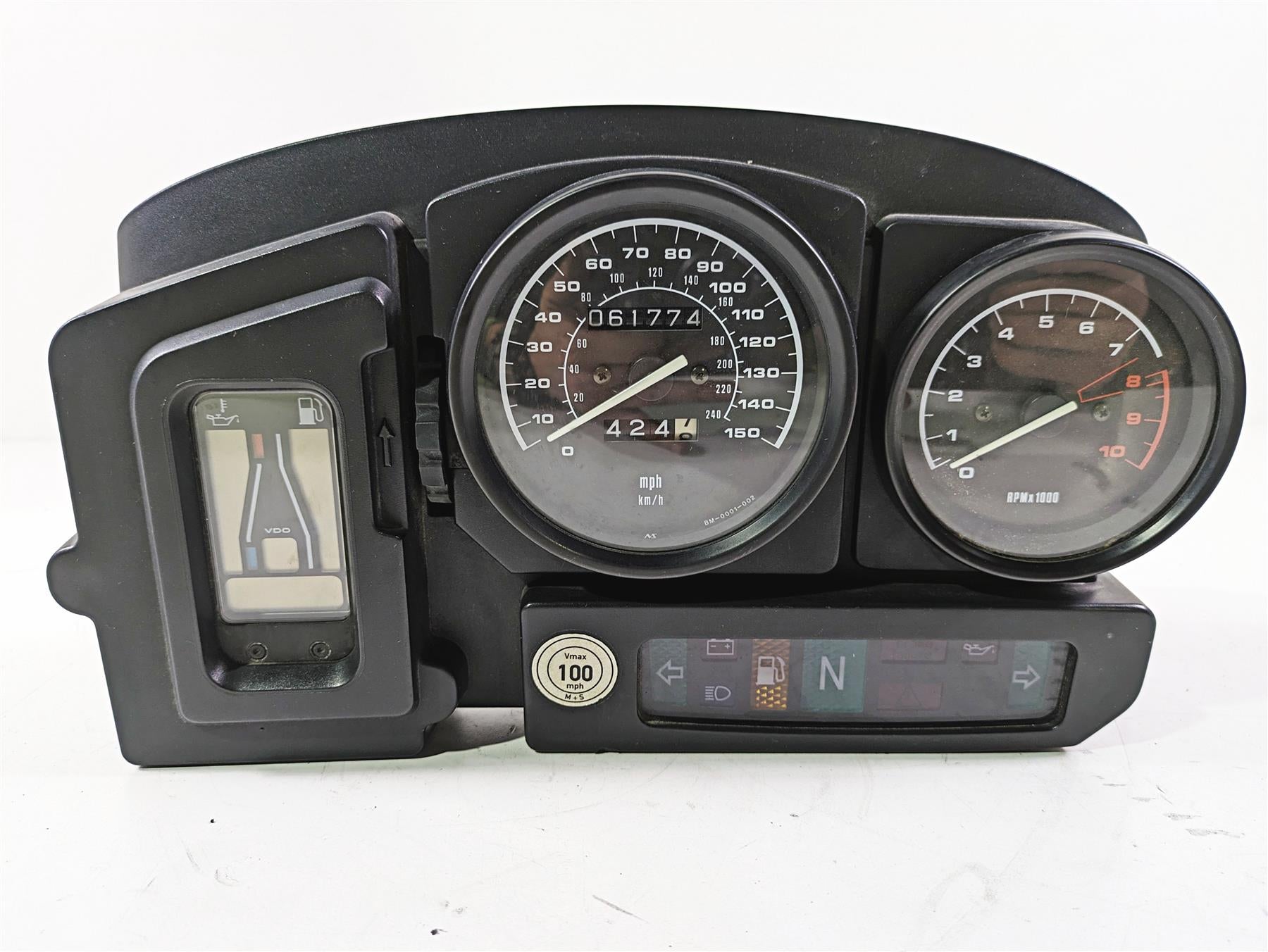 2004 BMW R1150GS R21 Speedometer Gauges Tachometer Instrument Lights 62122350609 {{ shop.shopifyCountryName }} - Mototech271