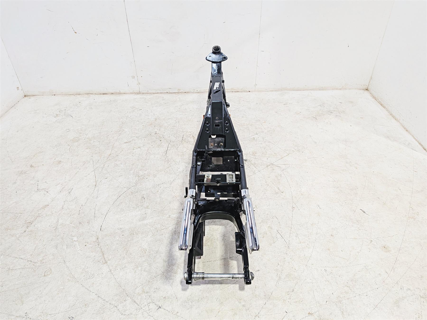 2004 Harley Touring FLTRI Road Glide Straight Frame Chassis & Swingarm with Clean Iowa Title T47900-02A-Mototech271