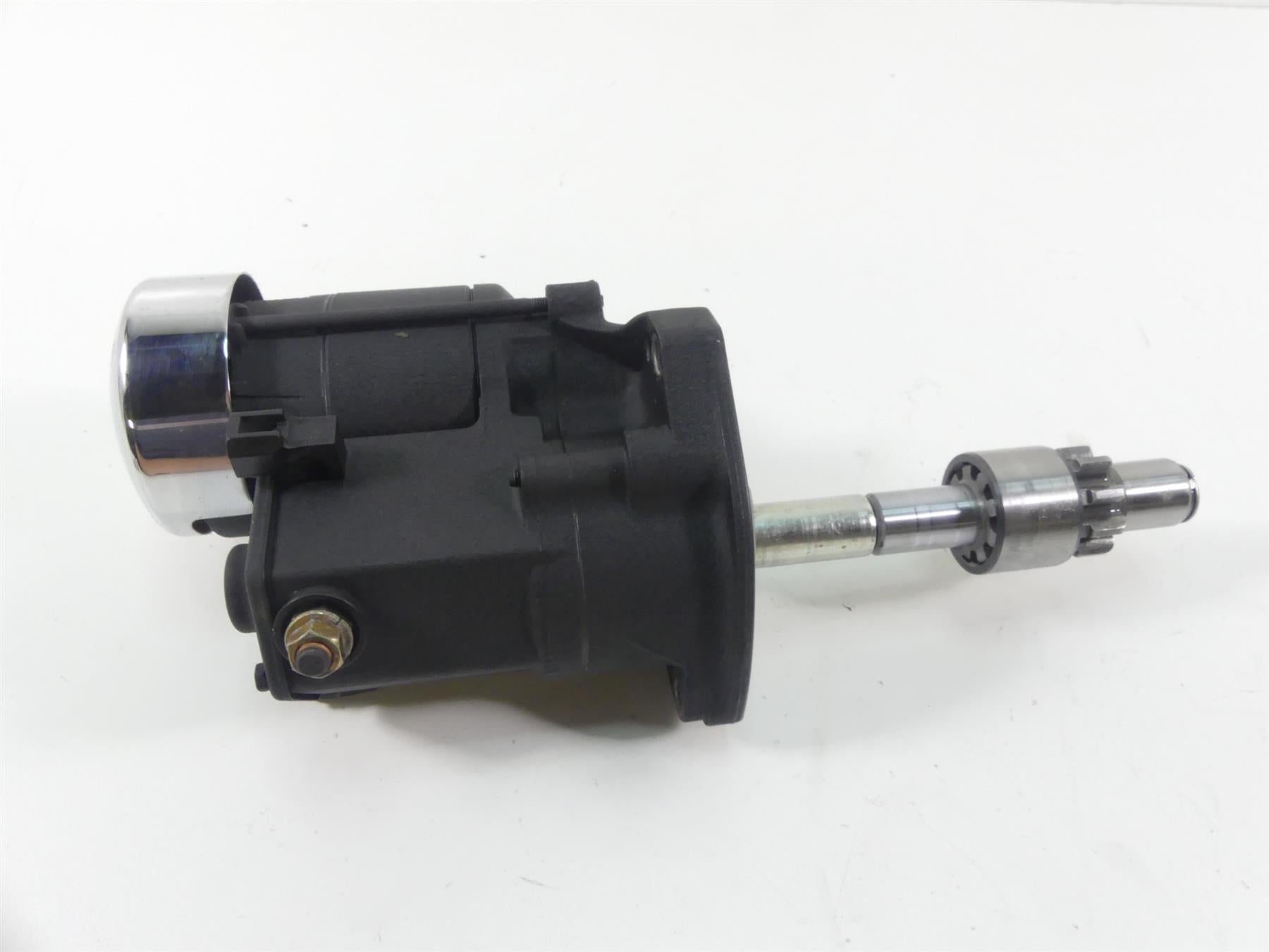 1993 Harley FXSTS Softail Springer Engine Starter Motor + Chrome Cover 31510-90 {{ shop.shopifyCountryName }} - Mototech271