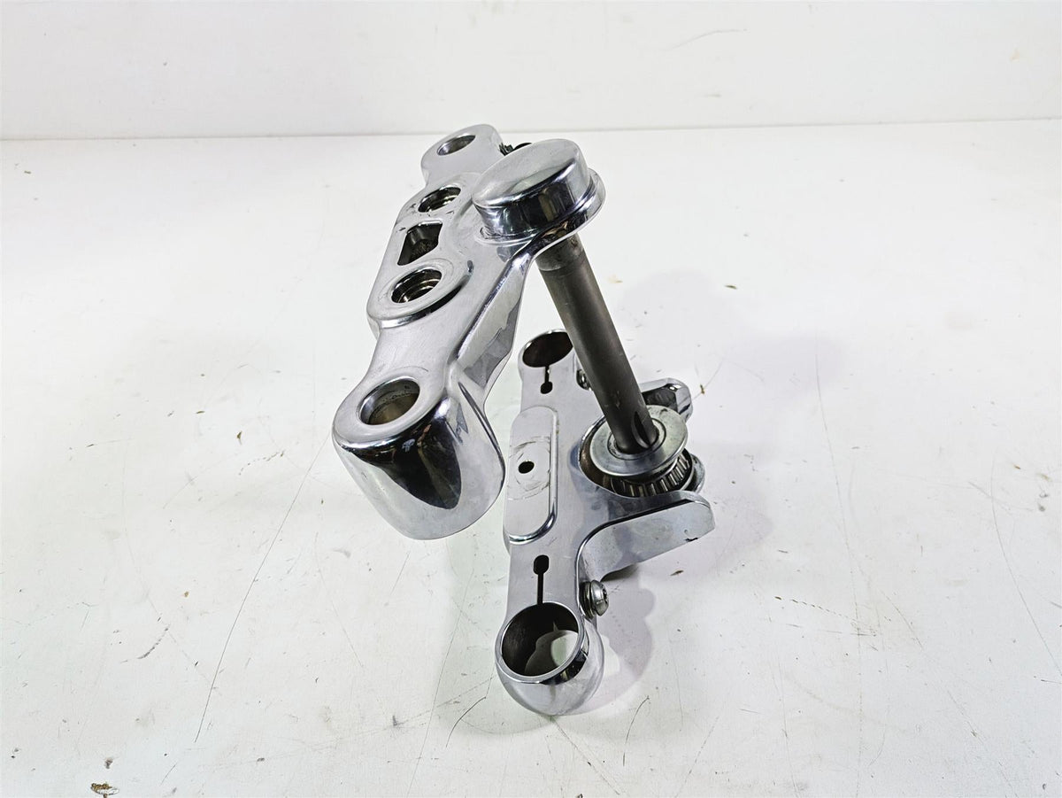 2003 Harley Softail FXSTDI Deuce 100th Upper Lower Triple Tree Set 45475-00A {{ shop.shopifyCountryName }} - Mototech271