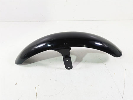 2009 Harley FXCWC Softail Rocker Straight Front Fender Vivid Black 60158-08 {{ shop.shopifyCountryName }} - Mototech271