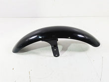 Load image into Gallery viewer, 2009 Harley FXCWC Softail Rocker Straight Front Fender Vivid Black 60158-08 | Mototech271
