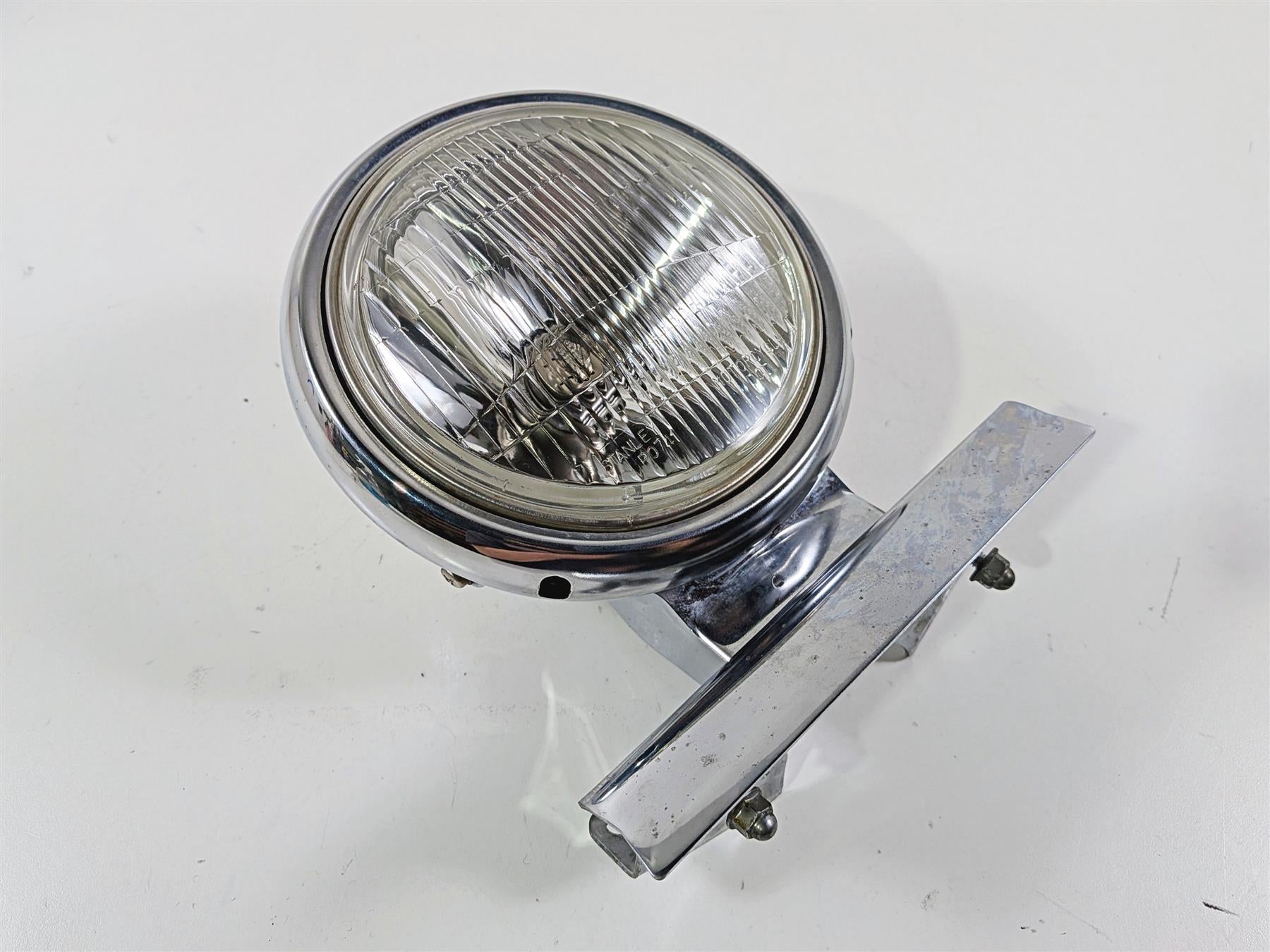 2005 Kawasaki EN500 Vulcan Chrome Head Light Lamp Headlight & Mount  23005-1149