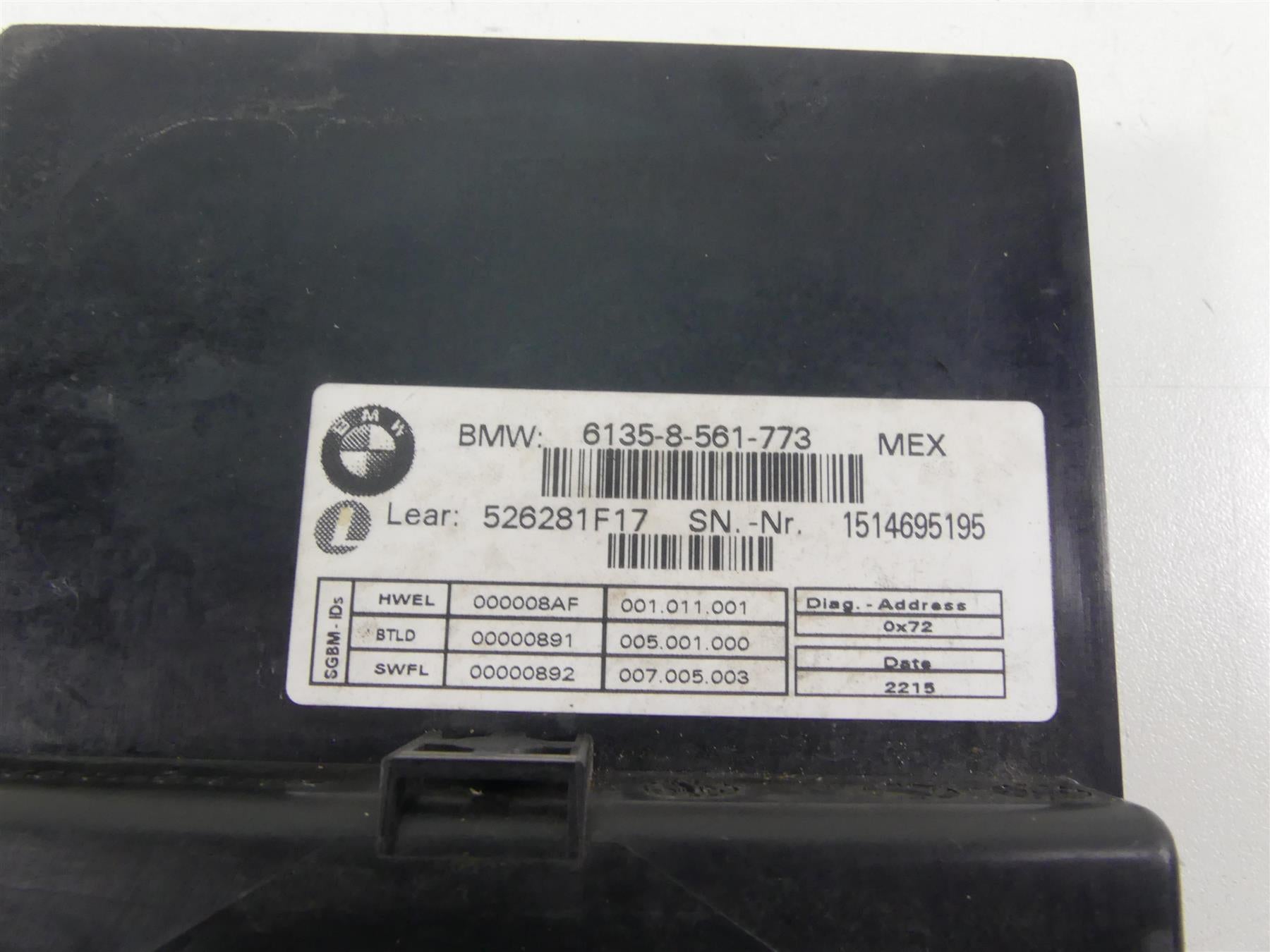 2016 BMW S1000XR K49 Basic Electronic Control Module Unit Ecm Ecu 61358561773 {{ shop.shopifyCountryName }} - Mototech271
