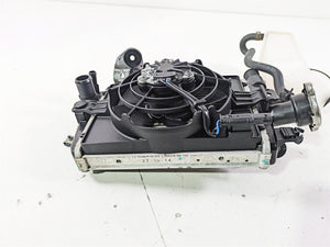 2015 BMW R1200GS Adv K51 Right Radiator Fan Reservoir & Cover 17118546416