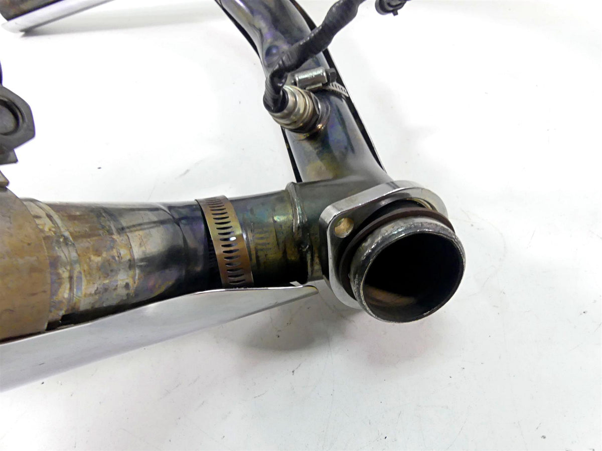 2007 Harley Touring FLHRSE CVO Road King Dented Exhaust Pipe Header 65627-07 {{ shop.shopifyCountryName }} - Mototech271