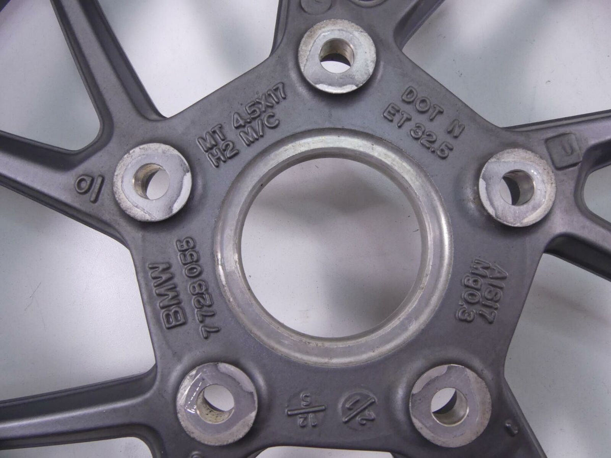2013 BMW R1200GS GSW K50 Straight Rear Wheel Rim 4.5x17 36318534190 {{ shop.shopifyCountryName }} - Mototech271