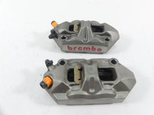 Load image into Gallery viewer, 2011 Ducati Hypermotard 1100 SP Front Brembo Brake Calipers 61040901A 61040911A
