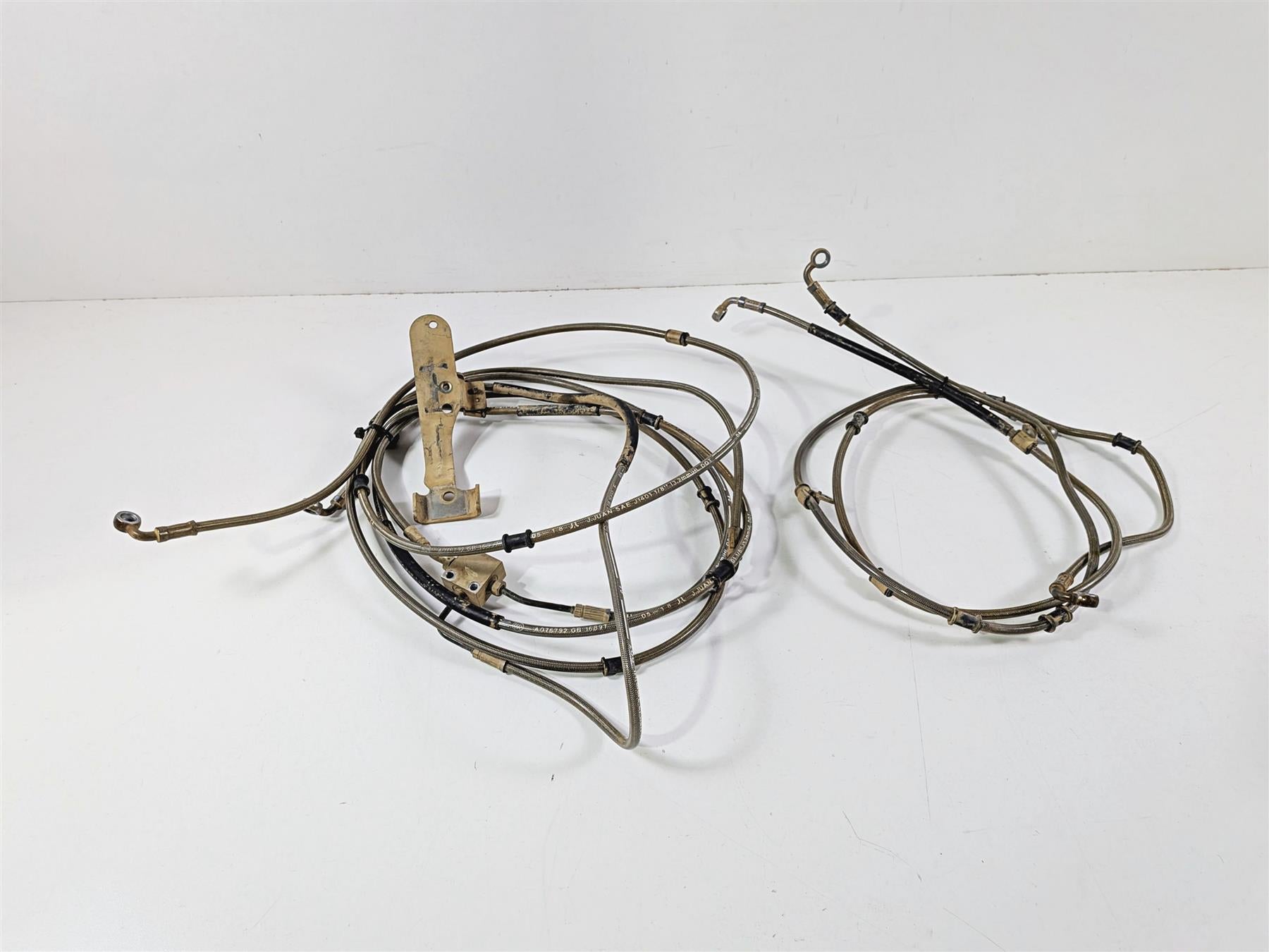 2019 Polaris RZR XP Turbo S Dynamics Front Rear Brake Line Set 1913310 1913311-Mototech271