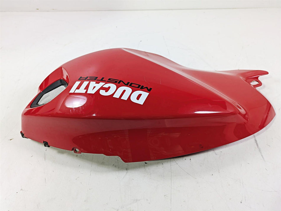 2009 Ducati Monster 1100 S Right Red Fuel Gas Tank Cover Fairing 48012591C {{ shop.shopifyCountryName }} - Mototech271
