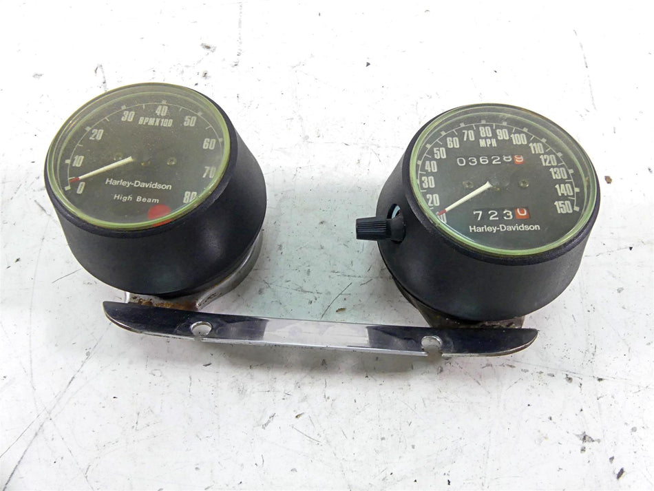 1979 Harley Sportster XLH1000 Ironhead Speedo Tacho Gauges 3K -Read 67007-79A {{ shop.shopifyCountryName }} - Mototech271