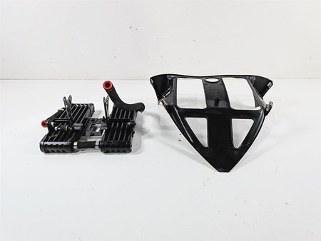 2008 Aprilia RSVR 1000 Factory Oil Cooler & Lines & Cover AP8104341 AP8104452 {{ shop.shopifyCountryName }} - Mototech271