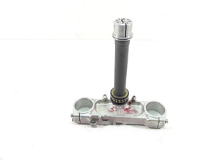 2008 Ducati 848 SBK Lower Triple Tree Steering Clamp 34220551A 34230141A | Mototech271