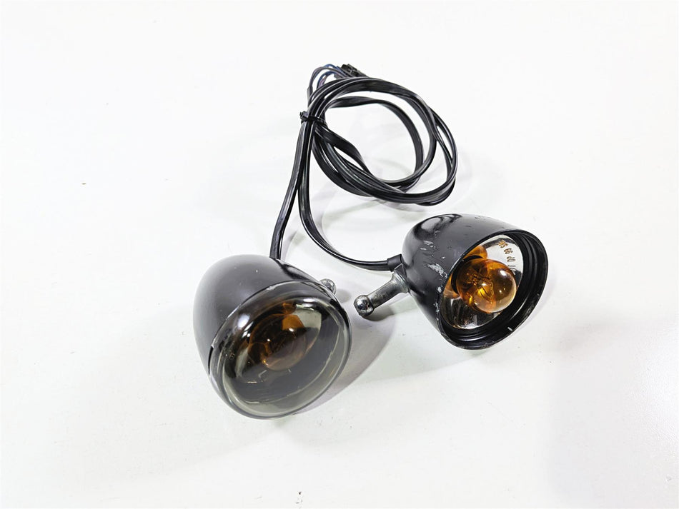 2009 Harley Davidson XR1200 Sportster Front Blinker Turn Signal Set 68804-06-Mototech271